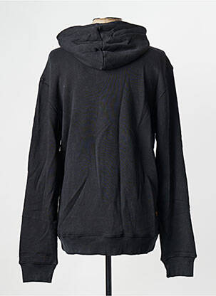 Sweat-shirt à capuche noir DAYTONA homme