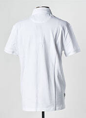 Polo blanc DAYTONA pour homme seconde vue