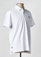 Polo blanc DAYTONA pour homme seconde vue