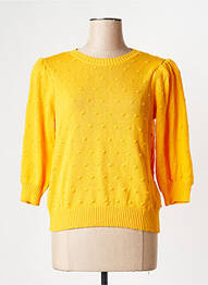 Pull jaune MINIMUM femme
