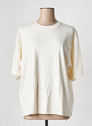 T-shirt beige MINIMUM femme