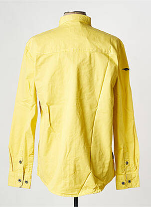 Chemise manches longues jaune DAYTONA homme