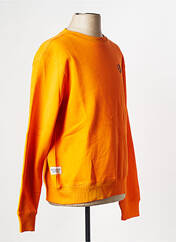 Sweat-shirt orange DAYTONA pour homme seconde vue