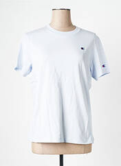 T-shirt bleu CHAMPION pour femme seconde vue