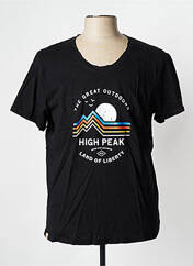 T-shirt noir DAYTONA pour homme seconde vue