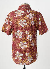 Chemise manches courtes bordeaux DAYTONA pour homme seconde vue