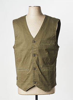 Gilet sans manche kaki DAYTONA homme