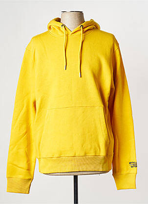 Sweat-shirt jaune DAYTONA homme