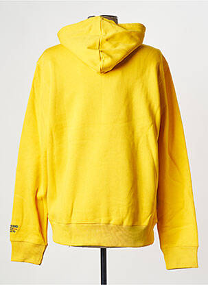 Sweat-shirt jaune DAYTONA homme