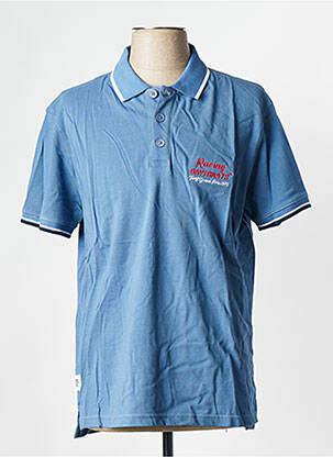 Polo bleu DAYTONA homme
