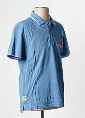 Polo bleu DAYTONA pour homme seconde vue