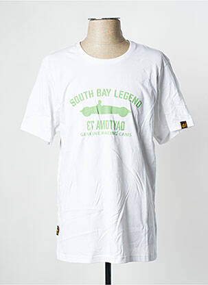 T-shirt blanc DAYTONA homme