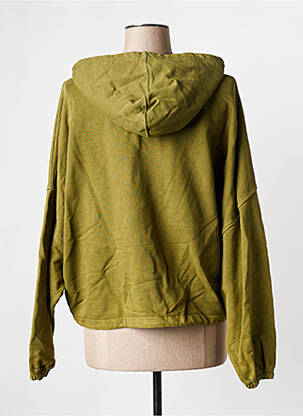 Sweat-shirt vert ROSE GARDEN femme
