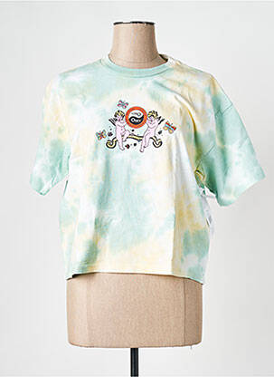 T-shirt vert OBEY femme