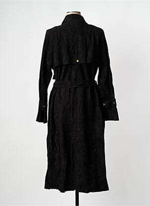 Trench noir ROSE GARDEN femme