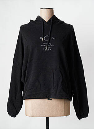 Sweat-shirt noir ROSE GARDEN femme