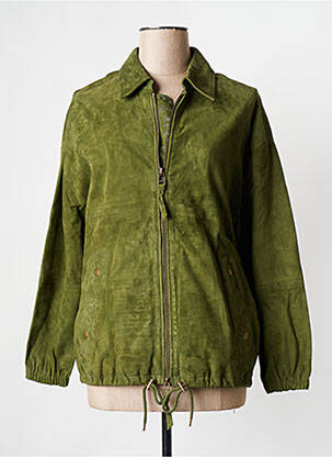 Blouson vert ROSE GARDEN femme