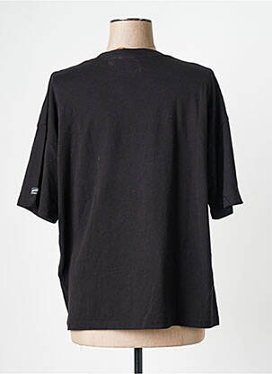 T-shirt noir SUPERDRY femme