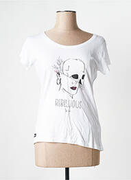 T-shirt blanc D73 femme
