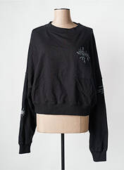 Sweat-shirt noir ROSE GARDEN pour femme seconde vue