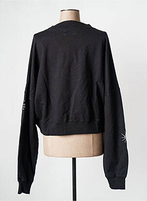Sweat-shirt noir ROSE GARDEN femme