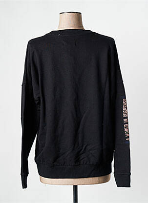 Sweat-shirt noir ROSE GARDEN femme