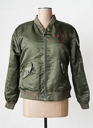 Blouson kaki ROSE GARDEN femme