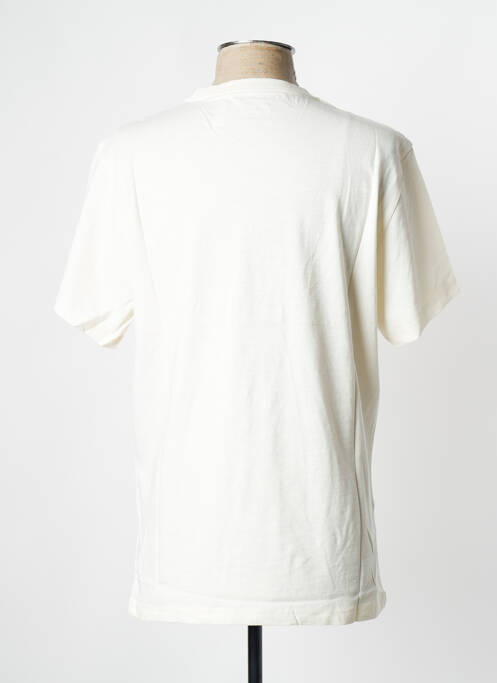T-shirt blanc casse DAYTONA pour homme
