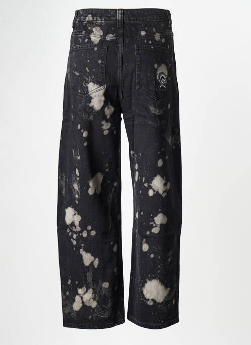 Jeans coupe droite noir WASTED PARIS pour femme