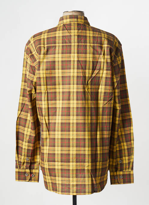 Chemise manches longues marron DAYTONA pour homme