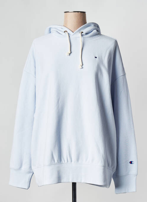 Sweat-shirt bleu CHAMPION pour femme