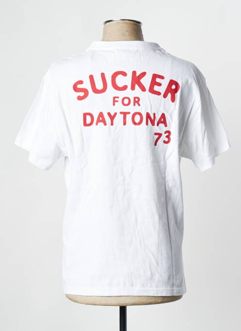 T-shirt blanc DAYTONA homme
