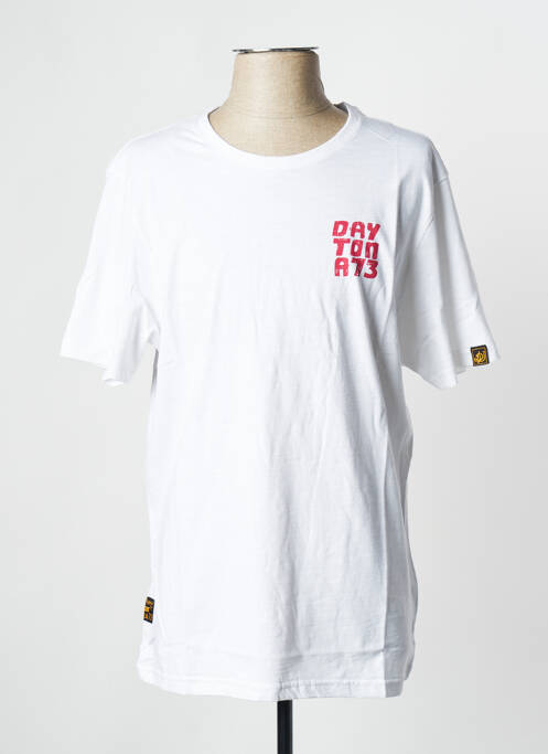 T-shirt blanc DAYTONA pour homme