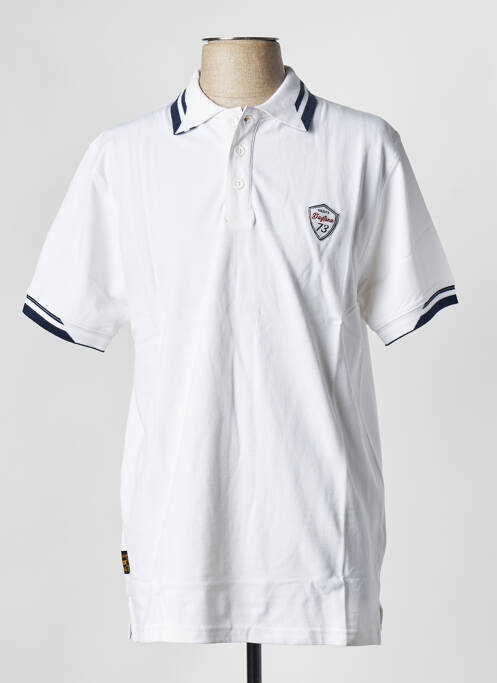 Polo blanc DAYTONA pour homme