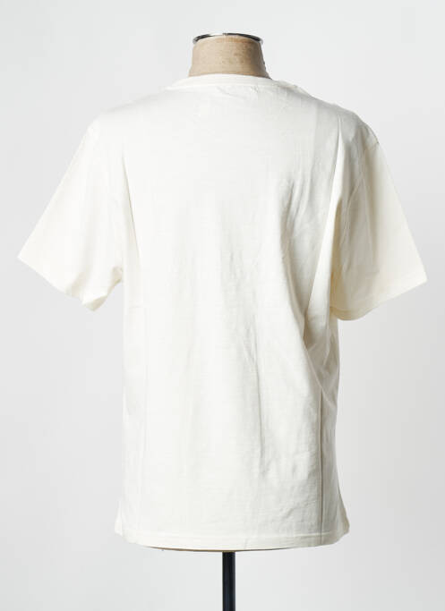 T-shirt blanc casse DAYTONA pour homme