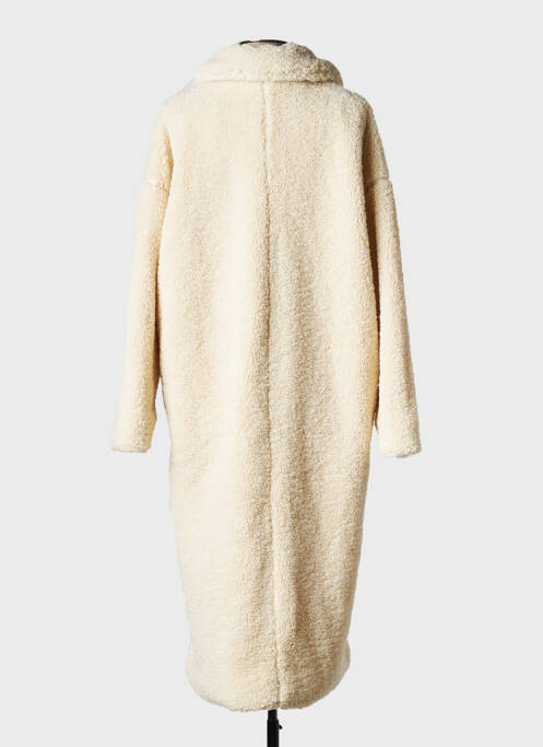 Manteau long beige MINIMUM femme
