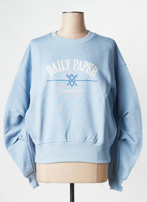 Sweat-shirt bleu DAILY PAPER pour femme