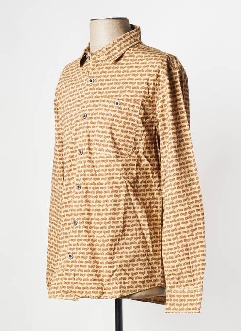 Chemise manches longues beige DAYTONA pour homme