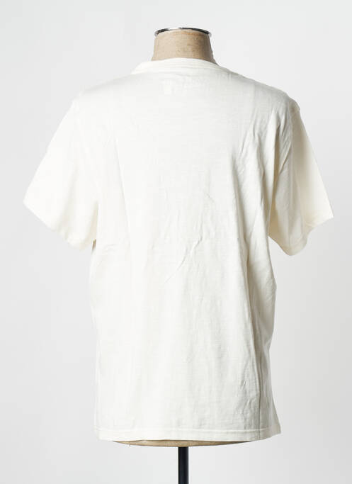 T-shirt blanc casse DAYTONA pour homme