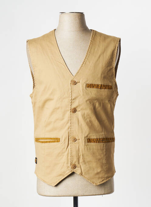 Gilet sans manche beige DAYTONA pour homme