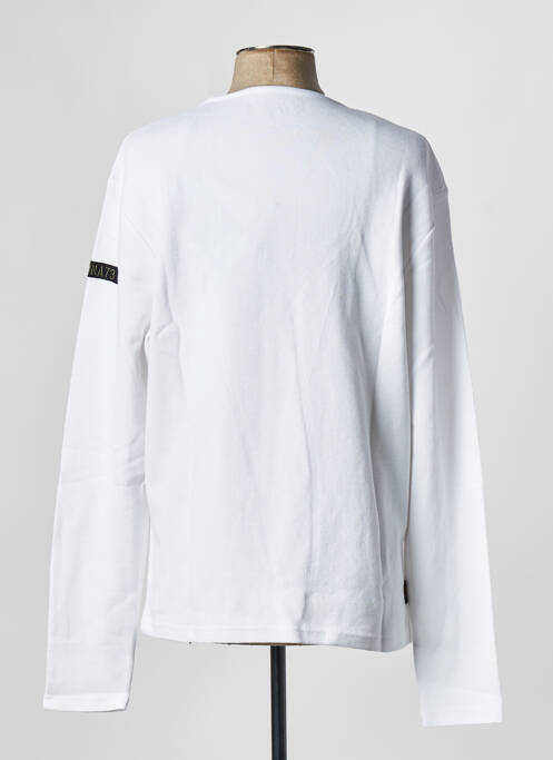Sweat-shirt blanc DAYTONA homme
