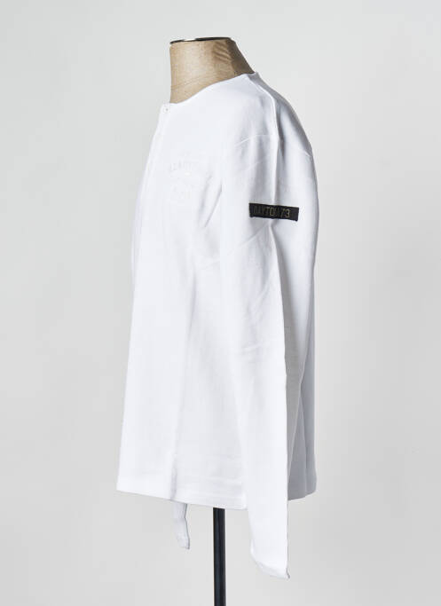 Sweat-shirt blanc DAYTONA homme