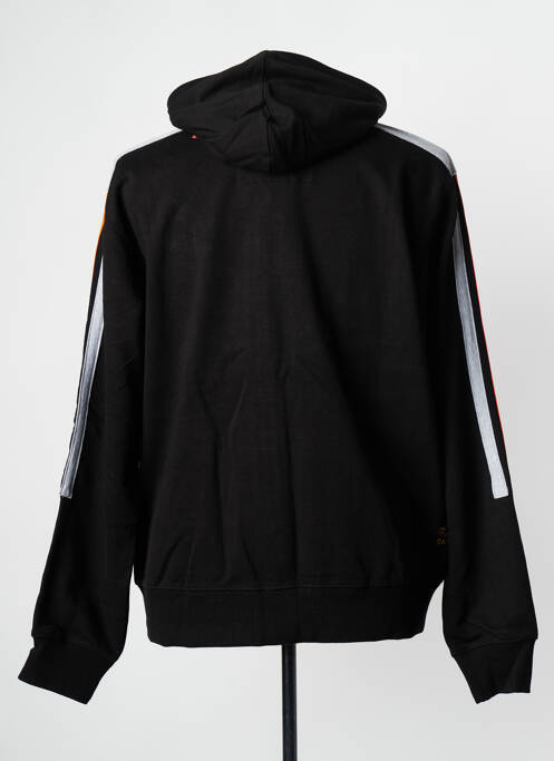 Gilet manches longues noir DAYTONA pour homme