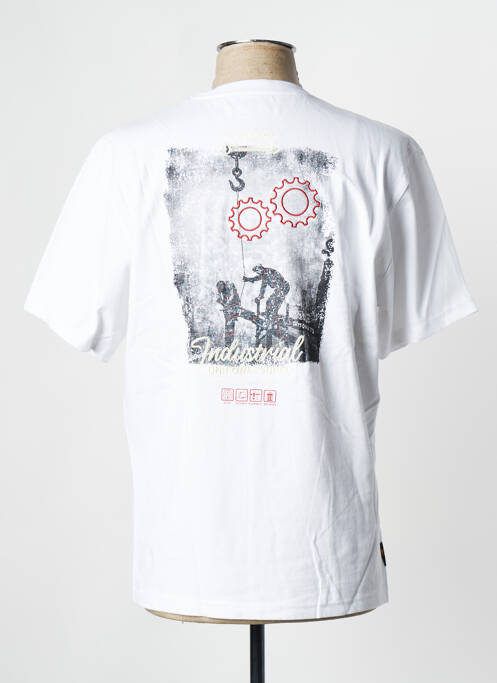 T-shirt blanc DAYTONA pour homme