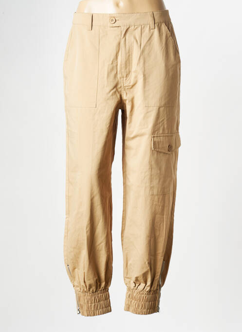 Pantalon cargo beige NA-KD pour femme
