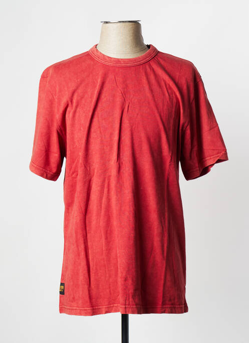 T-shirt rouge DAYTONA pour homme