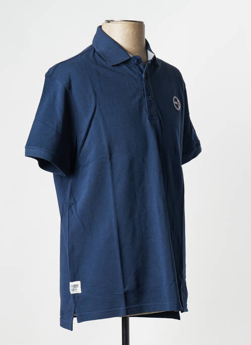 Polo bleu marine DAYTONA pour homme