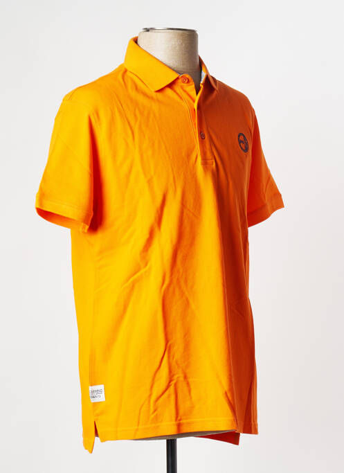 Polo orange DAYTONA pour homme