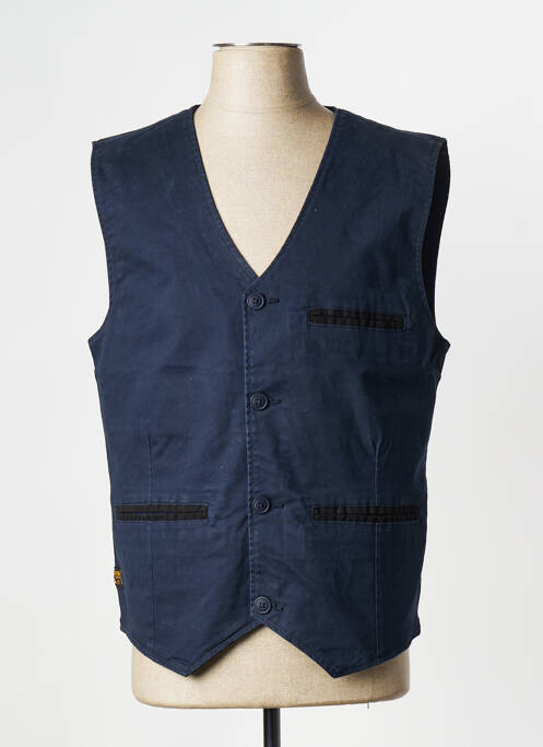 Gilet sans manche bleu marine DAYTONA pour homme