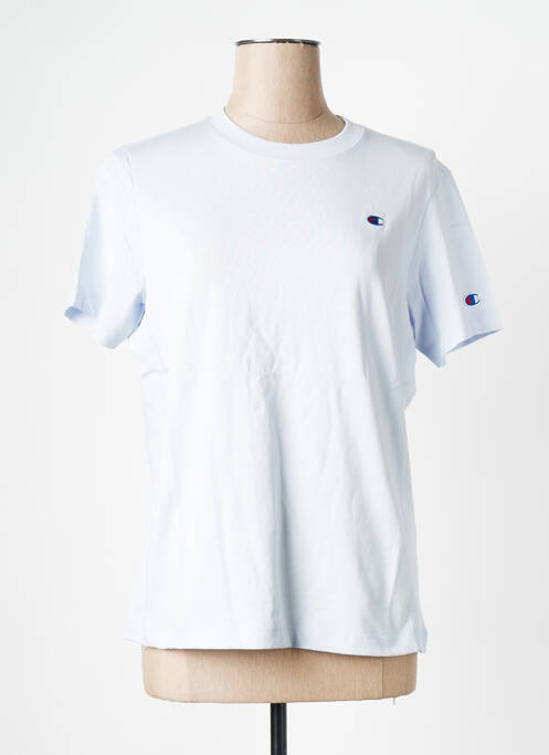 T-shirt bleu CHAMPION pour femme